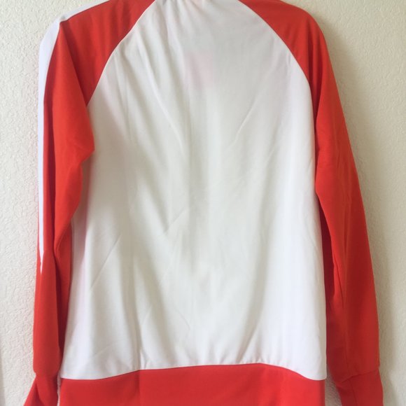 Nike Women Dri Fit Element Cream/Orange Jacket XL NWT - Picture 3 of 4